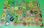 Coleção de  figurinhas da Elma Chips tasos, veja fotos. Oportunidade única para colecionadores de tazos da Elma Chips, uma viagem no tempo