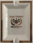 Don Diego - Rep. Domenicana - Grande Cinzeiro para Charutos em porcelana med 25x19cm 