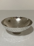 Bowl em metal prateado martelado med. 6x13
