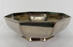 Soppil - Bowl Oitavado em metal espessurado a prata med 7x22cm - com manchas