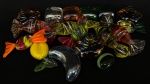 Lote com 16 Balas decorativas em vidro de Murano - Duas quebradas