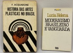 Lote com 2 Livros: História das Artes Plásticas no Brasil e Modernismo Brasileiro e Vanguarda