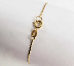 DELICADA PULSEIRA EM OURO 18K. 18,5 CM DE COMPRIMENTO. 1.1 G