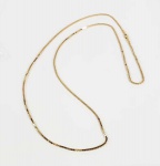 GRANDE CORDÃO EM OURO 18 K . 68 CM DE COMPRIMENTO. 13 G
