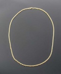 CORDÃO EM  OURO 18K.  42 CM DE COMPRIMENTO. 1,3 G