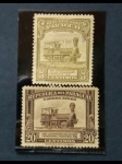 2 SELOS DO PARAGUAI, NOVO, SEM GOMA (LOCOMOTIVAS DA 1ª FERROVIA PARAGUAIA-1861), 1947.