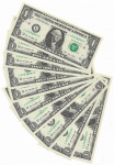 EUA - LOTE COM 10 CEDULAS SEQUENCIADAS - 1 DOLLAR - ANO DE 2013 - LETRA "L" (CALIFORNIA) - VALOR ESTIMATIVO R$ 150,00 - CONSERVAÇÃO: FE = FLOR DE ESTAMPA