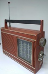 Rádio Portátil MotoRádio 6 faixas -  antigo  1979  sem teste de funcionalidade  no estado