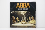 LP - ABBA - 10 ANOS - 1981 - CAPA E CONTRACAPA ESCRITA.