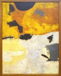 Yolanda Mohalyi (1909-1978). ABSTRATO. Óleo sobre tela. 80 x 65 cm (mi); 85 x 70 cm (me). Assinado (cie).