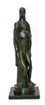 Alfredo Ceschiatti (1918-1989). PIETÁ. Escultura em bronze. 1963 C. Altura = 51 cm. Assinado Ceschiatti e com o selo da Fundição Zani no bronze.