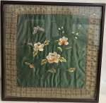 Painel de seda, medindo: 41 cm x 42 cm