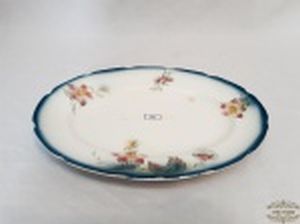 Travessa Oval,  porcelana inglesa floral.medida:31 cm x  24 cm