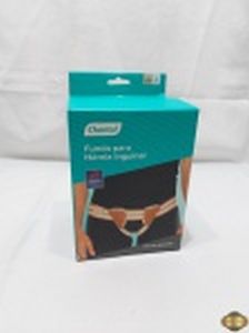 Chantal funda para hérnia inguinal. Novo na caixa original, sem uso. Para hérnia na esquerda.