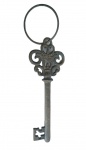 Grande chave decorativa em ferro fundido. Medida 30 cm.