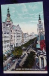 POSTAL-RJ-AVENIDA RIO BRANCO-PROPAGANDA DE PENNAS -VICTÓRIA-S/USO
