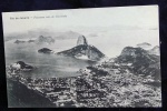 POSTAL-RJ-PANORAMA VISTO DO CORCOVADO-S/ USO