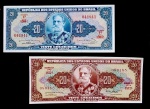 2 CÉDULAS DIFERENTES DE 20 CRUZEIROS