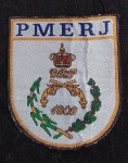 ESCUDO EM TECIDO BORDADO -PMERJ