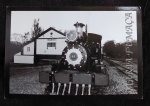 POSTAL DE FERROVIA-MG-SÃO JOÃO DEL REI A TIRADENTES-MARIA FUMAÇA 