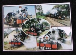 POSTAL-FERROVIA-TIRADENTES- MARIA FUMAÇA