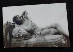 POSTAL- FRANÇA-ROMANTICO- FIGURA FEMININA SENSUAL-