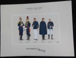 GRAVURA DO EXÉRCITO BRASILEIRO CAVALARIA E ARTILHARIA-MEDIDA-22X 30