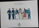 GRAVURA DO EXÉRCITO BRASILEIRO VOLUNTÁRIOS DA PÁTRIA- 22X 30