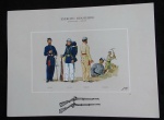 GRAVURA DO EXÉRCITO BRASILEIRO ENGENHARIA -MEDIDA 22X30