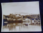 FOTO PAISAGEM DO BRASIL-LOCAL NÃO IDENTIFICADO-MEDIDA-18X 24-EM SÉPIA