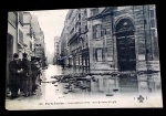 POSTAL-FRANÇA-PARIS VENISE - INUNDATIONS 1910