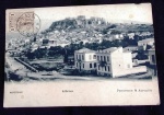 POSTAL-ATENAS-CIRCULADO -CIRCULADO 1905