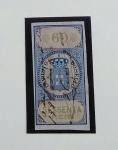 SELO DE IMPOSTO SESSENTA RÉIS- PORTUGAL 1882