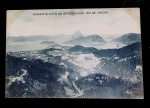 POSTAL-RJ-PANORAMA VISTO DO INTERNACIONAL- S/ USO