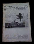 ANTIGO BOLETIM DA SCIEDADE BRASILEIRA DE CARTOFILIA-BRASILIA-1989
