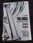 PROGRAMA TEATRO YOLANDA-1970-BOING BOING