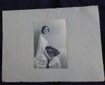 FOTO-JOVEM FANTASIADA-TAMANHO POSTAL