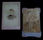 2 FOTOS GABINET PORTRAIT-MEDIDA 10,5X 16