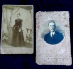 2 FOTOS GABINET PORTRAIT-MEDIDA 10,5X 16