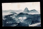 POSTAL-RJ-ENTRADA DO RIO DE JANEIRO VISTA DO SYLVESTRE-CIRCULADO 1914