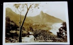 POSTAL-RJ-PANORAMA DA ESTRADA DA GÁVEA-DESTAQUE PARA CARRO-S/USO