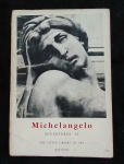 PEQUENO LIVRO-``MICHELANGELO-SCULPTURES II``-ILUSTRADO-1966- COM 24 ILUSTRAÇÕES
