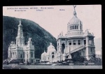 POSTAL-RJ-EXPOSIÇÃO NACIONAL DE 1908-MINAS GERAIS,SÃO PAULO E BAHIA-S/ USO