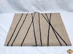 Tapete Terra Brasilis. Medindo 70cm x 50cm.
