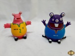 Boneco Cofre Da Caixa Econômica Federal. Medindo o maior 11,5cm de altura.
