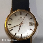 Antigo relógio MOVADO  TEMPO - MATIC SUB SEA - em OURO 14K  .- 1967  - Não testasdo