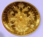 Moeda de Ouro Austria  - DUCADO - 1915 - RESTRIKE - 13,9 g 