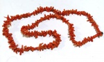 Colar em pedra coral natural - Mede: 54 cm
