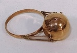 Anel em Ouro baixo Bolinha   - Aro 12 - 0,96 g