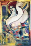 QUADRO - SÉRGIO FERREIRA - OST - Mede: 90x60 cm